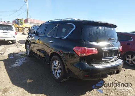 2012 Infiniti Qx56 z USA, uszkodzony, nr VIN JN8AZ2NE8C9021614